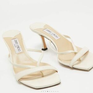 Jimmy Choo Maelie 70 in off white